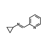 CAS#: 121532-31-8， (E)-N-Cyclopropyl-1-(2-Pyridinyl)Methanimine