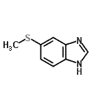 CAS#: 121537-61-9， 5-(Methylsulfanyl)-1H-Benzimidazole