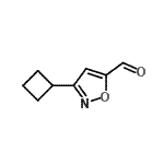CAS#: 121604-60-2， 3-Cyclobutyl-1,2-Oxazole-5-Carbaldehyde