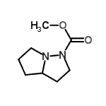 CAS#: 121643-92-3， Methyl Hexahydro-1H-Pyrrolo[1,2-b]Pyrazole-1-Carboxylate