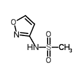 CAS#: 121680-52-2， N-(1,2-Oxazol-3-Yl)Methanesulfonamide