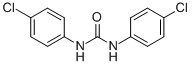 structure of CAS# 1219-99-4, N,N'-Bis(4-Chlorophenyl)-Urea;Zinc00084701;Ai3-23670;Nsc 12979