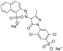 CAS#: 12220-64-3， 2-[2-[1-(2,5-Dichloro-4-Sulfophenyl)-4,5-Dihydro-3-Methyl-5-Oxo-1H-Pyrazol-4-Yl]Diazenyl]-1-Naphthalenesulfonicacid Sodium Salt (1:2)
