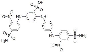 CAS#: 12239-00-8， 5-[[4-(Aminosulphonyl)-2-Nitrophenyl]Amino]-2-[[4-[[4-(Aminosulphonyl)-2-Nitrophenyl]Amino]Phenyl]Amino]Benzenesulphonic Acid