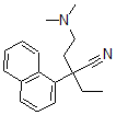 CAS#: 1224-44-8， 4-Dimethylamino-2-Ethyl-2-Naphthalen-1-Ylbutanenitrile