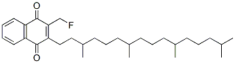 CAS#: 122408-82-6， 2-(Fluoromethyl)-3-Phytyl-1,4-Naphthoquinone