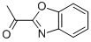 structure of CAS# 122433-29-8, 1-(2-Benzoxazolyl)-Ethanone;Ethanone, 1-(2-Benzoxazolyl)- (9CI);Ethanone,1-(2-Benzoxazolyl)-