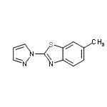 CAS#: 122500-88-3， 6-Methyl-2-(1H-Pyrazol-1-Yl)-1,3-Benzothiazole