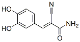 structure of CAS# 122520-85-8, (E)-2-Cyano-3-(3,4-Dihydroxyphenyl)Prop-2-Enamide;2-Cyano-3-(3,4-Dihydroxyphenyl)Prop-2-Enamide;2-Cyano-3-(3,4-Dihydroxyphenyl)Acrylamide;(E)-2-Cyano-3-(3,4-Dihydroxyphenyl)Acrylamide