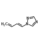 CAS#: 122535-72-2， 1-[(1E)-1,3-Butadien-1-Yl]-1H-1,2,4-Triazole