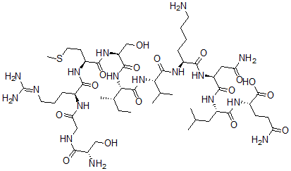 CAS 登录号：122998-75-8， 缩胆囊素33(10-20)