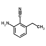 CAS#: 123241-41-8， 2-Amino-6-Ethylbenzonitrile