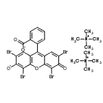 CAS#: 123333-96-0， Bis(N,N,N-Trimethylmethanaminium) 2-(2,4,5,7-Tetrabromo-6-Oxido-3-Oxo-3H-Xanthen-9-Yl)Benzoate
