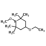 CAS#: 123373-72-8， 4-Ethoxy-1-Methoxy-2,2,6,6-Tetramethylpiperidine