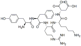CAS#: 123496-58-2， Tyrosyl-phenylalanyl-arginyl-lysyl-aspartic acid