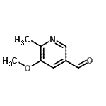 CAS#: 123540-28-3， 5-Methoxy-6-Methylnicotinaldehyde