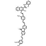 CAS#: 123677-04-3， N-(2-Chlorophenyl)-3-Hydroxy-4-{[4-({7-[(4-Hydroxy-3-Methylphenyl)Diazenyl]-9-Oxo-9H-Fluoren-2-Yl}Diazenyl)-2-Methylphenyl]Diazenyl}-2-Naphthamide