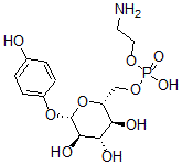 CAS#: 123723-74-0， 2-Aminoethyl [(2R,3S,4S,5R,6S)-3,4,5-Trihydroxy-6-(4-Hydroxyphenoxy)Oxan-2-Yl]Methyl Hydrogen Phosphate