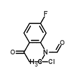 CAS 登录号：123732-69-4， N-[2-(氯乙酰基)-5-氟苯基]-N-甲基甲酰胺