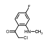 CAS#: 123732-73-0， 2-Chloro-1-[4-Fluoro-2-(Methylamino)Phenyl]Ethanone