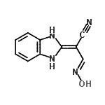 CAS#: 123772-63-4， (3E)-2-(1,3-Dihydro-2H-Benzimidazol-2-Ylidene)-3-(Hydroxyimino)Propanenitrile