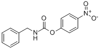 structure of CAS# 124068-97-9, (4-Nitrophenyl) N-(Phenylmethyl)Carbamate;N-(Phenylmethyl)Carbamic Acid (4-Nitrophenyl) Ester;N-(Benzyl)Carbamic Acid (4-Nitrophenyl) Ester