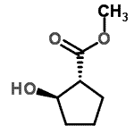 CAS#: 124150-22-7， Methyl (1R,2R)-2-Hydroxycyclopentanecarboxylate