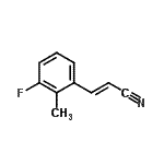 CAS#: 124170-05-4， (2E)-3-(3-Fluoro-2-Methylphenyl)Acrylonitrile