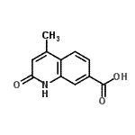 CAS#: 124281-65-8， 4-Methyl-2-Oxo-1,2-Dihydro-7-Quinolinecarboxylic Acid
