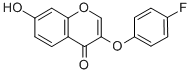 CAS#: 124330-34-3， 3-(4-Fluorophenoxy)-7-Hydroxychromen-4-One