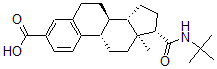 CAS#: 124651-01-0， (8S,9S,13S,14S,17S)-17-(Tert-Butylcarbamoyl)-13-Methyl-6,7,8,9,11,12,14,15,16,17-Decahydrocyclopenta[a]Phenanthrene-3-Carboxylic Acid