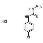 CAS#: 124700-01-2， N-(4-Chlorophenyl)Hydrazinecarboxamide Hydrochloride (1:1)