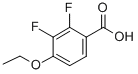结构式 CAS# 124728-45-6, 4-乙氧基-2,3-二氟-苯甲酸