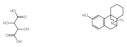 CAS#: 125-72-4， Levorphanol Tartrate Anhydrous