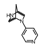 CAS#: 125043-97-2， 2-(4-Pyridinyl)-2,5-Diazabicyclo[2.2.1]Heptane