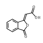 CAS#: 125213-45-8， (2Z)-(3-Oxo-2-Benzofuran-1(3H)-Ylidene)Acetic Acid