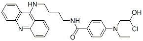 CAS#: 125500-20-1， N-[4-(Acridin-9-Ylamino)Butyl]-4-(2-Chloroethyl-(2-Hydroxyethyl)Amino)Benzamide