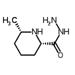CAS#: 125654-25-3， (2S,6S)-6-Methyl-2-Piperidinecarbohydrazide