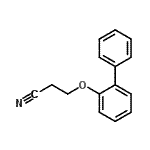 CAS#: 125849-31-2， 3-(2-Biphenylyloxy)Propanenitrile