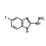 CAS#: 125908-10-3， 5-Fluoro-2-Hydrazino-1H-Benzimidazole