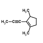 CAS#: 126133-14-0， 1,3-Dimethyl-2-(1-Propyn-1-Yl)Cyclopentene