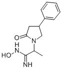 CAS#: 126145-46-8， N-Hydroxy-alpha-Methyl-2-Oxo-4-Phenyl-1-Pyrrolidineethanimidamide