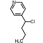 CAS#: 126342-37-8， 4-(1-Chlorobutyl)Pyridine