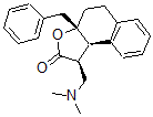 CAS#: 126348-55-8， (1S,3aR,9bR)-1-(Dimethylaminomethyl)-3a-(Phenylmethyl)-1,4,5,9b-Tetrahydronaphtho[4,3-d]Furan-2-One