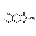 CAS#: 126436-27-9， 6-Chloro-2-Methyl-1H-Benzimidazole-5-Carbaldehyde