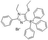 CAS#: 126484-15-9， (1-Ethyl-5-Ethylsulfanyl-2-Phenylimidazol-4-Yl)-Triphenylphosphanium Chloride