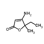 CAS#: 126491-77-8， 4-Amino-5-Ethyl-5-Methyl-2(5H)-Furanone