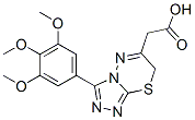 CAS#: 126598-30-9， 2-[3-(3,4,5-Trimethoxyphenyl)-7H-[1,2,4]Triazolo[3,4-b][1,3,4]Thiadiazin-6-Yl]Acetic Acid