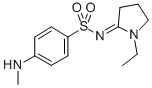 CAS#: 126826-54-8， (NZ)-N-(1-Ethylpyrrolidin-2-Ylidene)-4-Methylaminobenzenesulfonamide