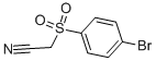 structure of CAS# 126891-45-0, 2-[(4-Bromophenyl)Sulfonyl]-Acetonitrile;2-(4-Bromophenyl)Sulfonylethanenitrile;Acetonitrile, 2-(4-Bromophenylsulfonyl)-;[(4-Bromophenyl)Sulfonyl]Acetonitrile